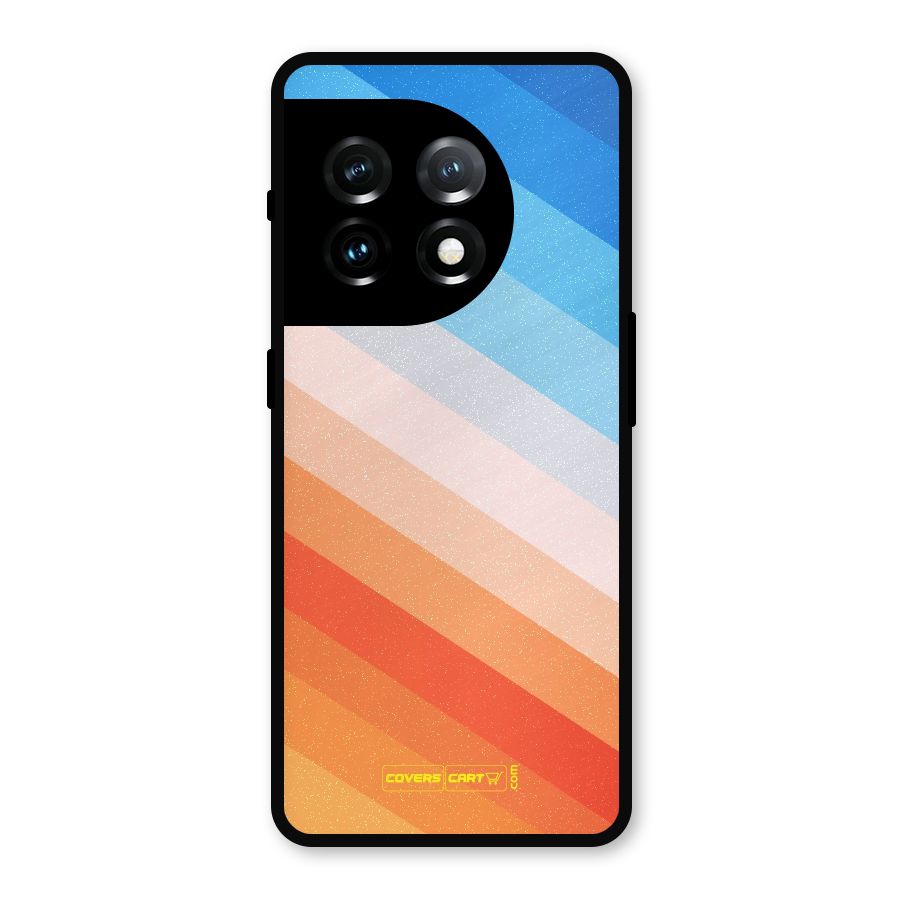 Jazzy Pattern Metal Back Case for OnePlus 11