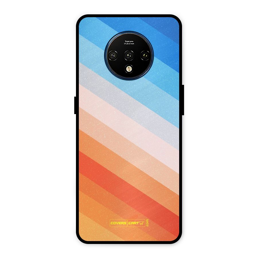 Jazzy Pattern Metal Back Case for OnePlus 7T