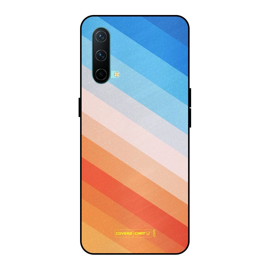 Jazzy Pattern Metal Back Case for OnePlus Nord CE 5G