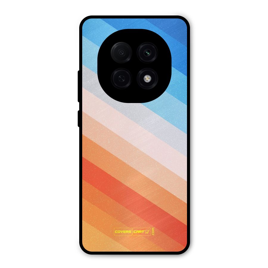Jazzy Pattern Metal Back Case for Oppo F29 Pro
