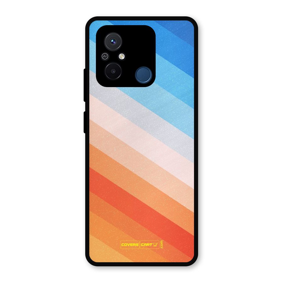 Jazzy Pattern Metal Back Case for Poco C55