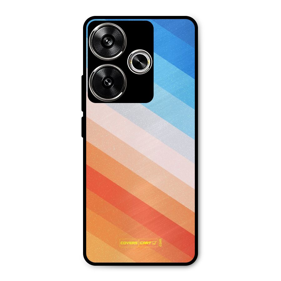 Jazzy Pattern Metal Back Case for Poco F6