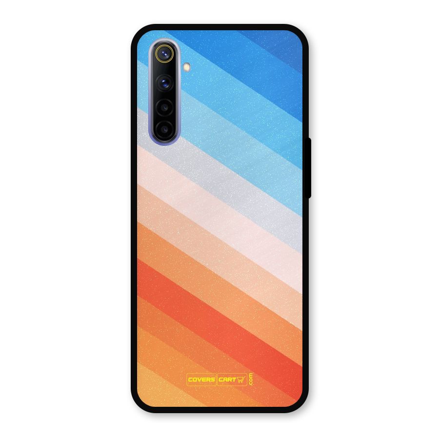 Jazzy Pattern Metal Back Case for Realme 6i