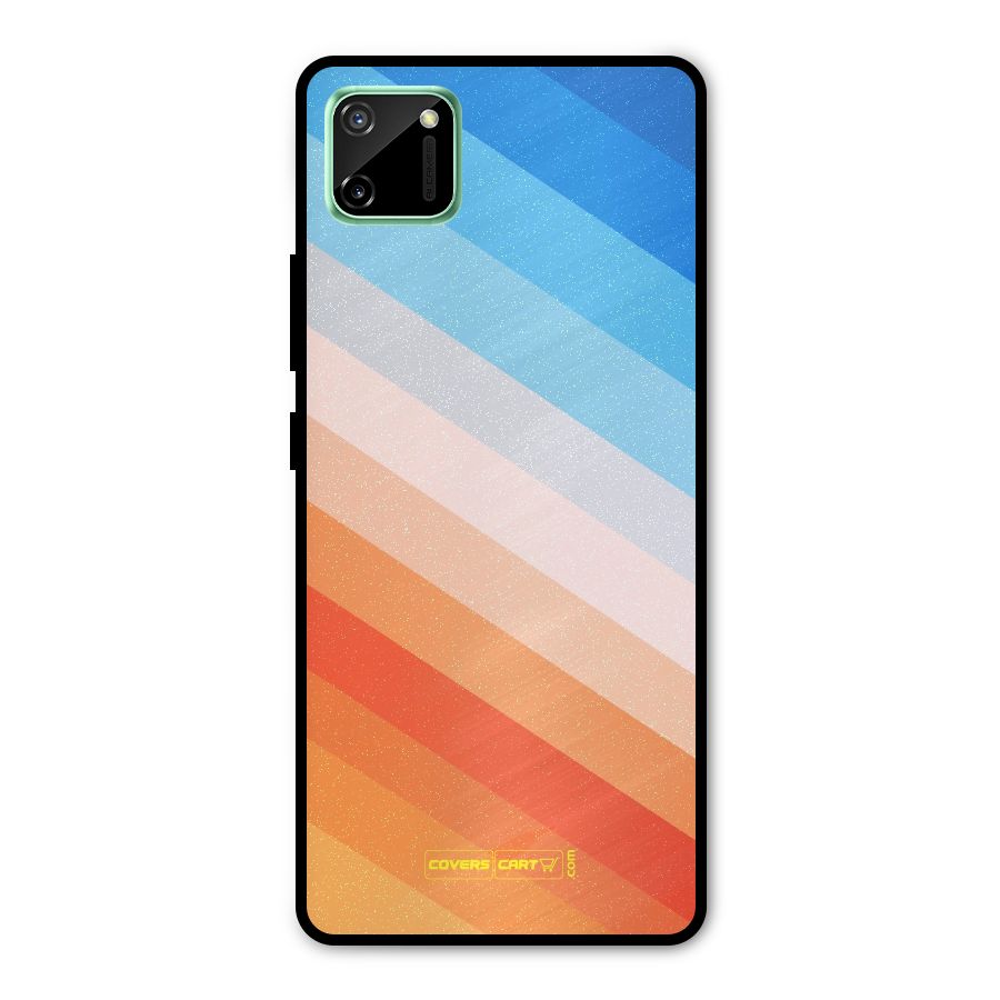 Jazzy Pattern Metal Back Case for Realme C11