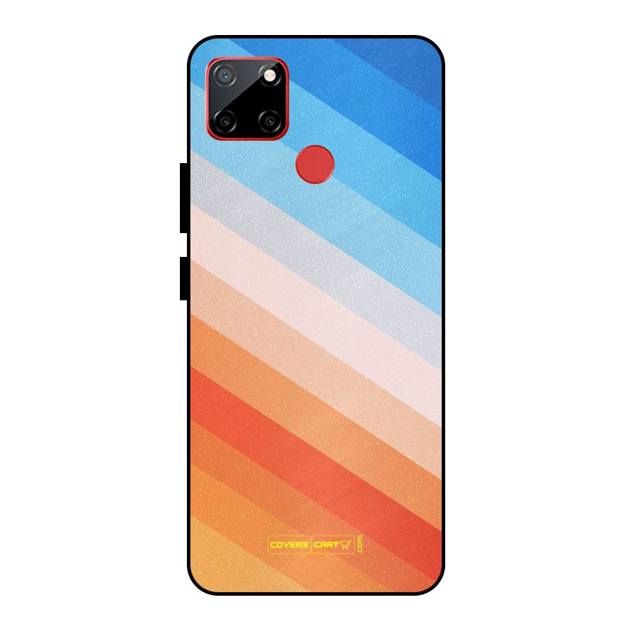 Jazzy Pattern Metal Back Case for Realme C12