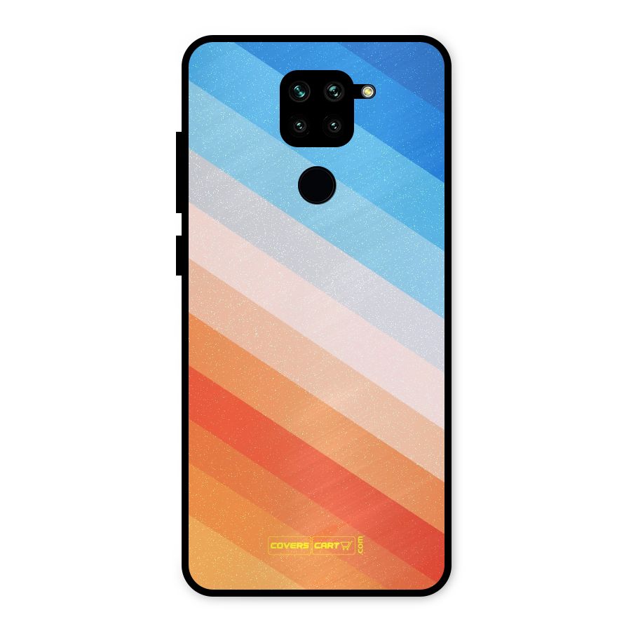 Jazzy Pattern Metal Back Case for Redmi Note 9