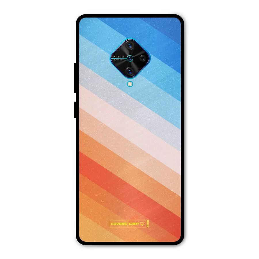Jazzy Pattern Metal Back Case for Vivo S1 Pro