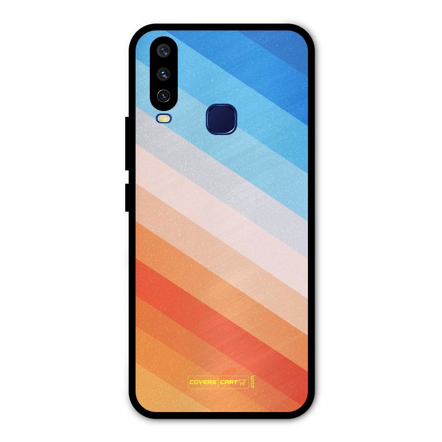 Jazzy Pattern Metal Back Case for Vivo V17