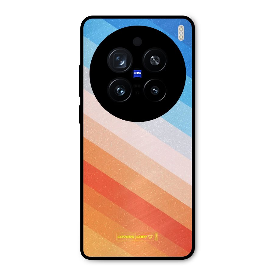Jazzy Pattern Metal Back Case for Vivo X200 Pro