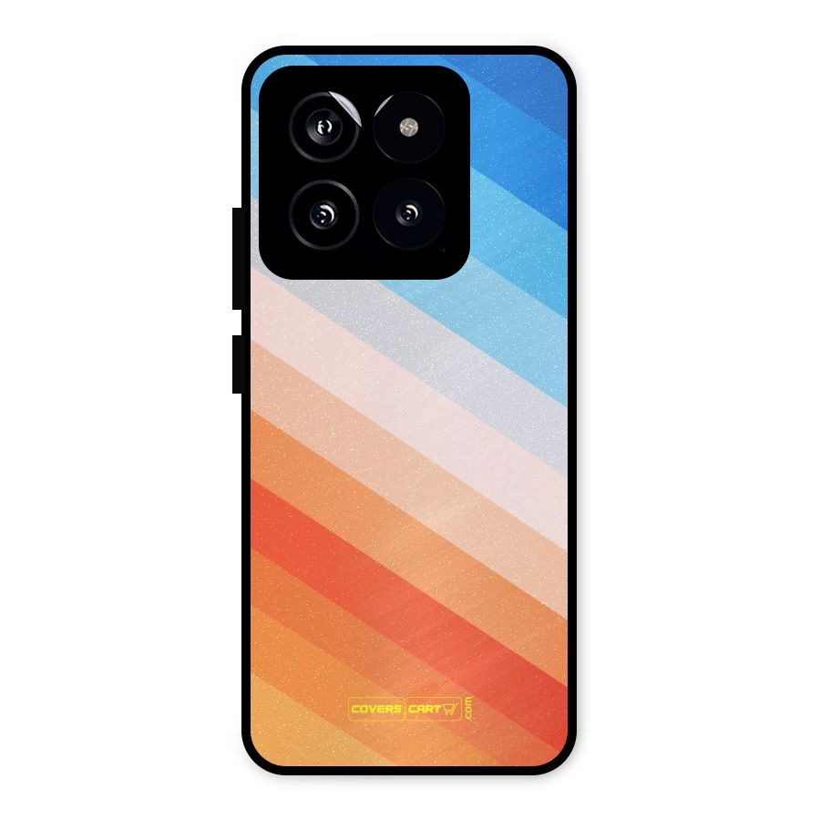 Jazzy Pattern Metal Back Case for Xiaomi 14