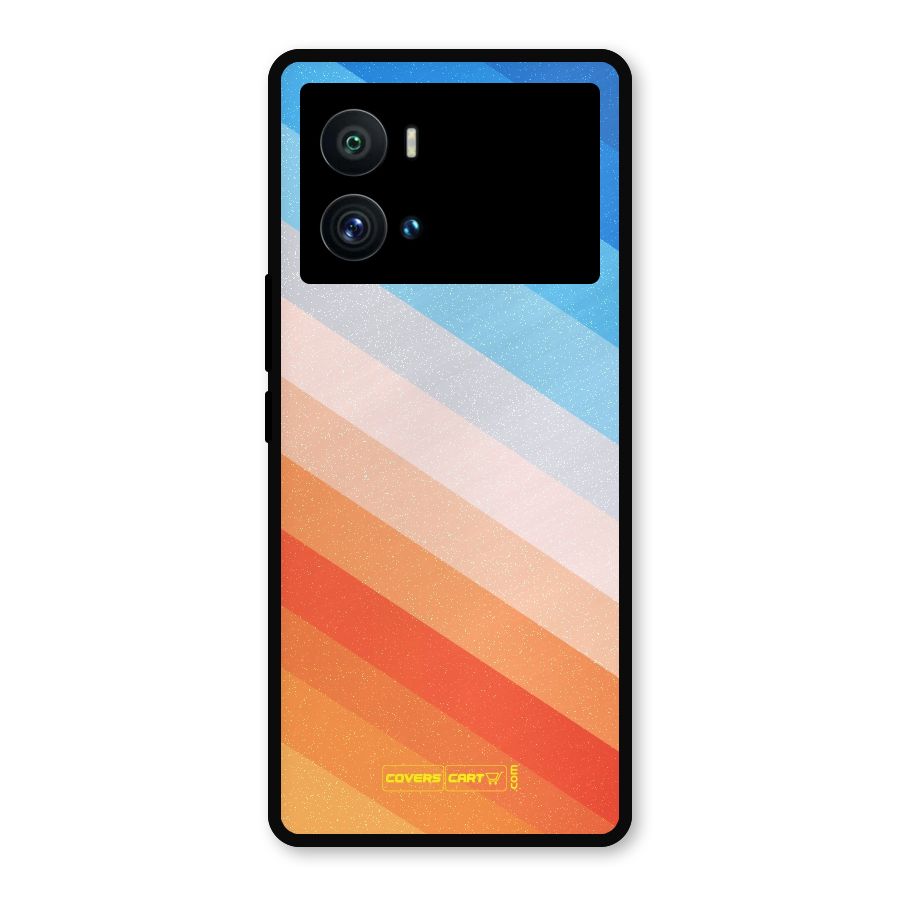 Jazzy Pattern Metal Back Case for iQOO 9 Pro