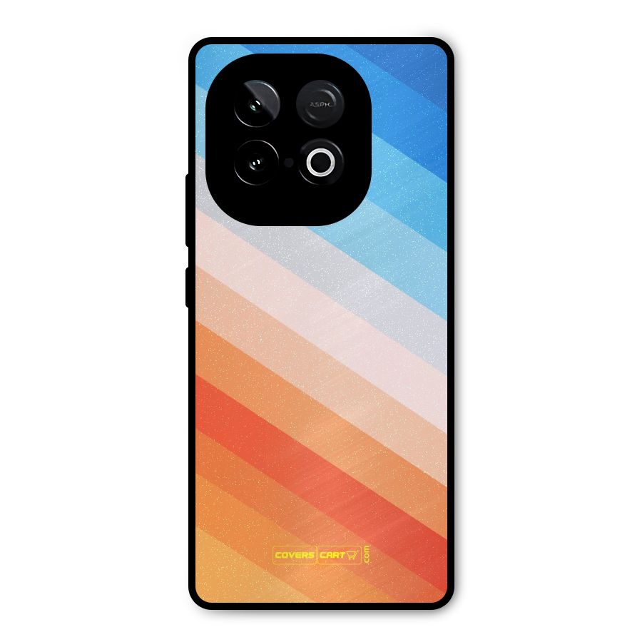 Jazzy Pattern Metal Back Case for iQOO Neo 10