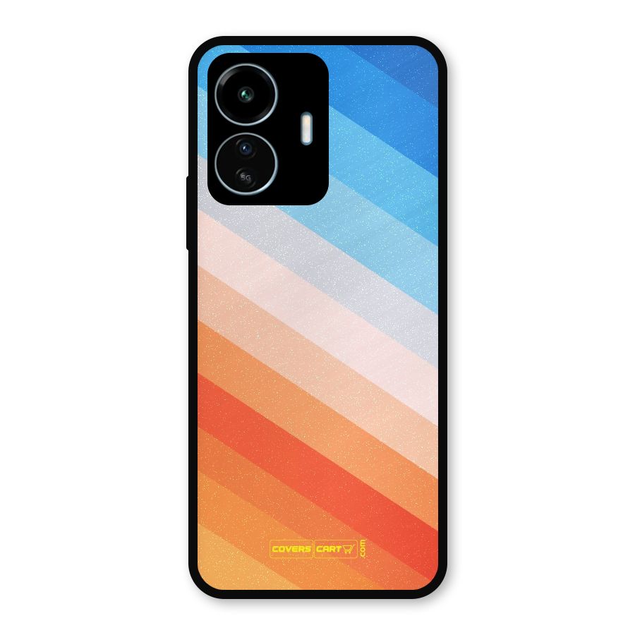 Jazzy Pattern Metal Back Case for vivo iQOO Z6 Lite 5G
