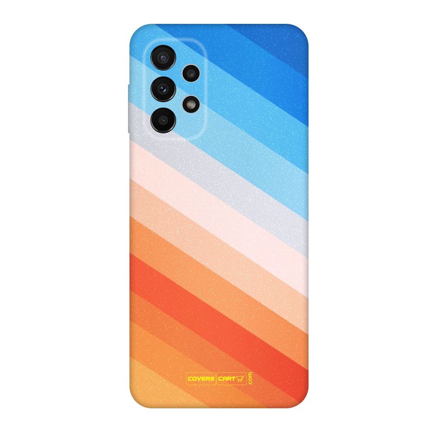 Jazzy Pattern Original Polycarbonate Back Case for Galaxy A23