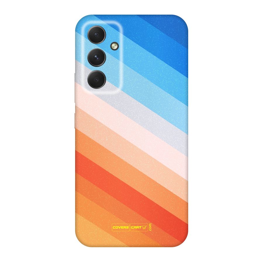 Jazzy Pattern Original Polycarbonate Back Case for Galaxy A54