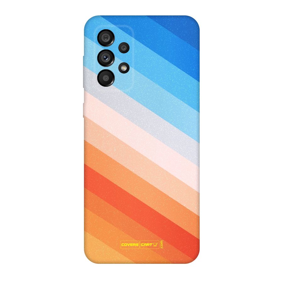 Jazzy Pattern Original Polycarbonate Back Case for Galaxy A73 5G