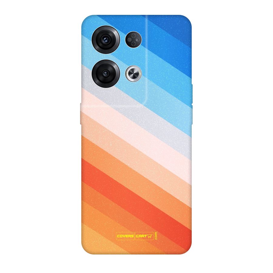 Jazzy Pattern Original Polycarbonate Back Case for Oppo Reno8 Pro 5G