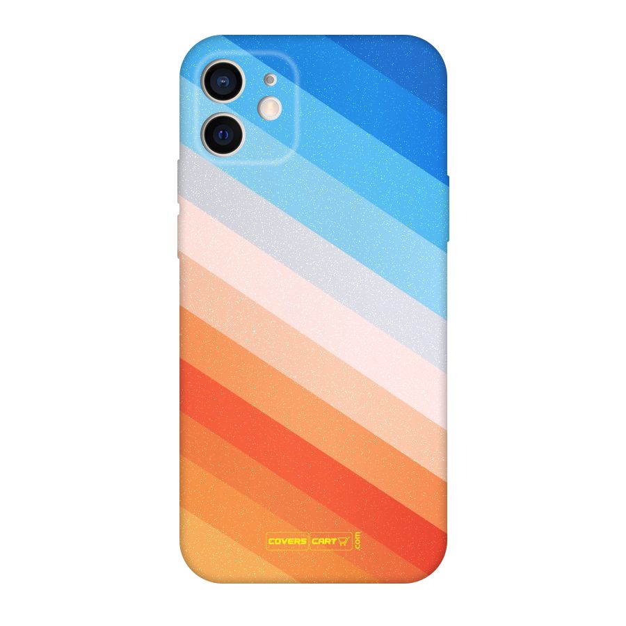 Jazzy Pattern Original Polycarbonate Back Case for iPhone 12
