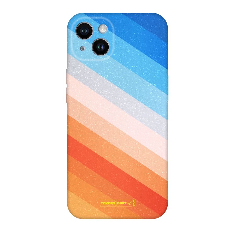 Jazzy Pattern Original Polycarbonate Back Case for iPhone 14