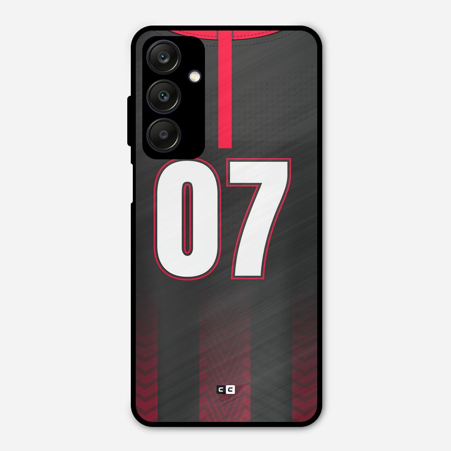 Jersy No 7 Metal Back Case for Galaxy A25 5G