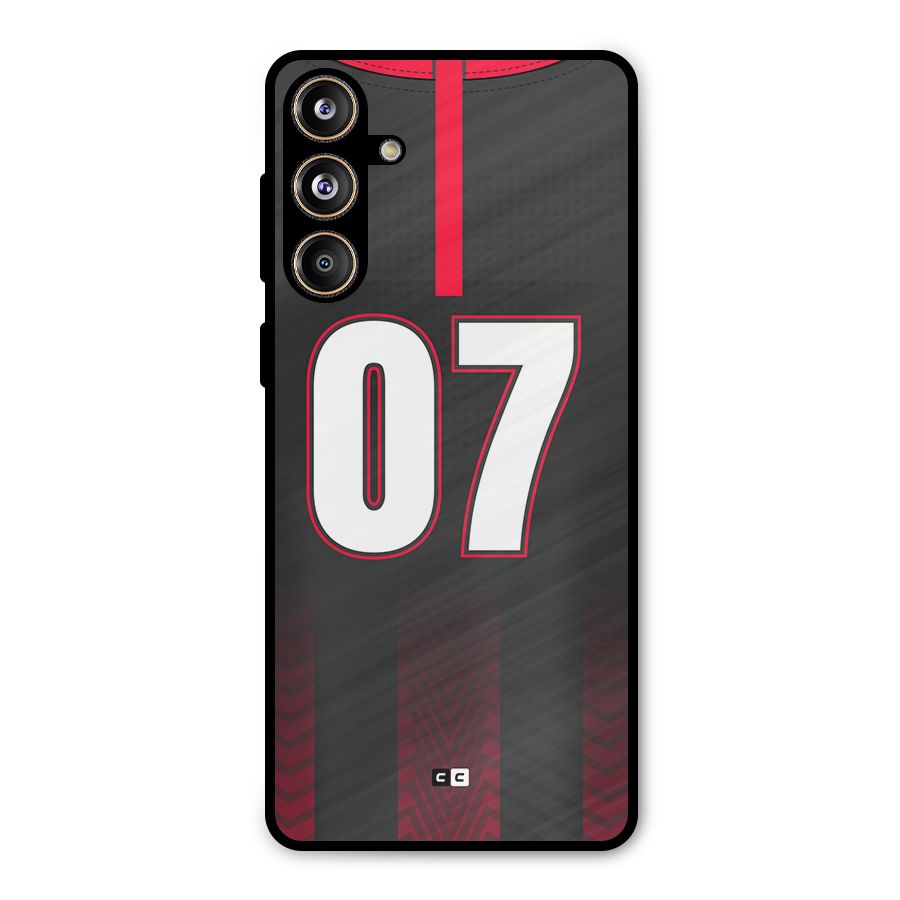 Jersy No 7 Metal Back Case for Galaxy F55