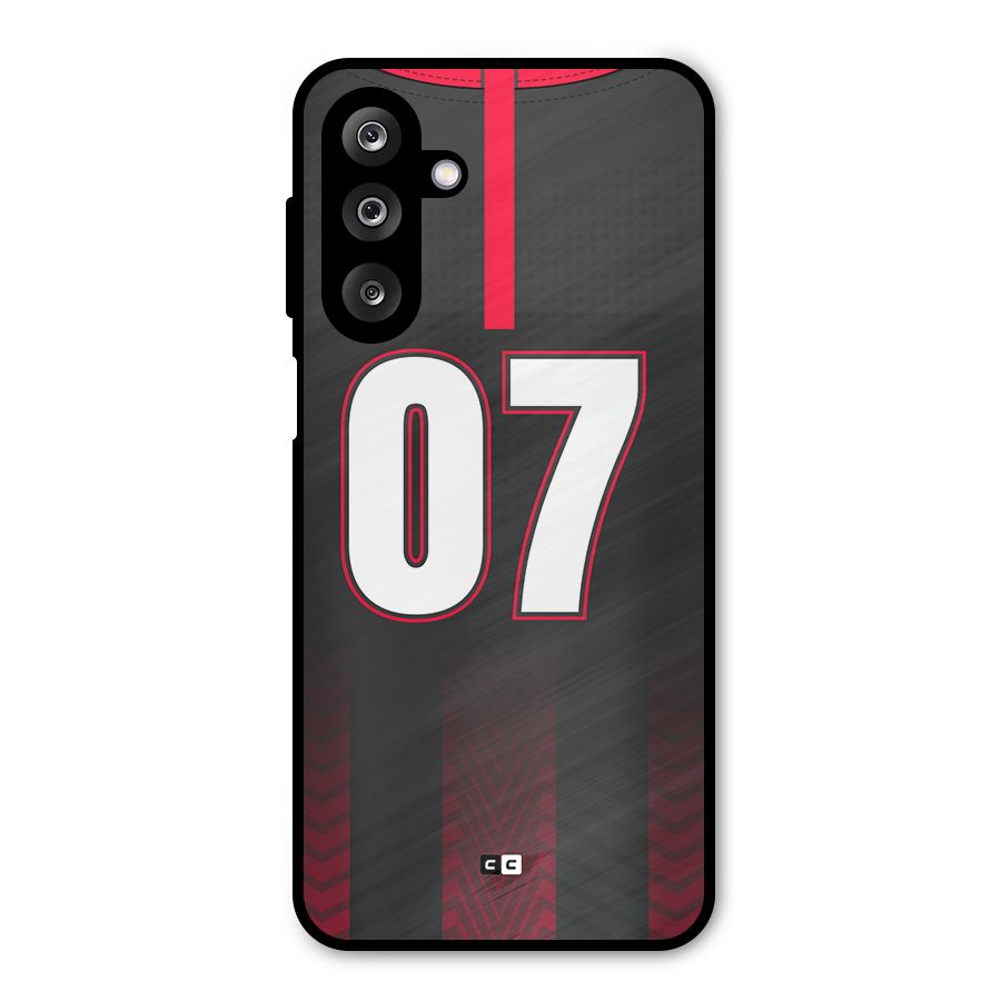 Jersy No 7 Metal Back Case for Galaxy M36
