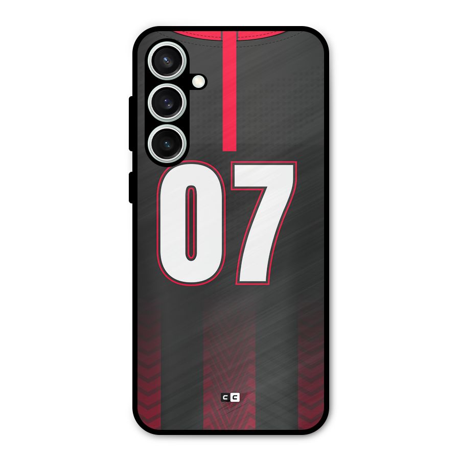 Jersy No 7 Metal Back Case for Galaxy S23 FE