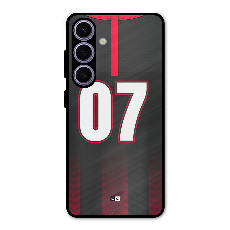 Jersy No 7 Metal Back Case for Galaxy S24