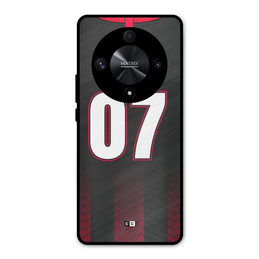 Jersy No 7 Metal Back Case for Honor X9b