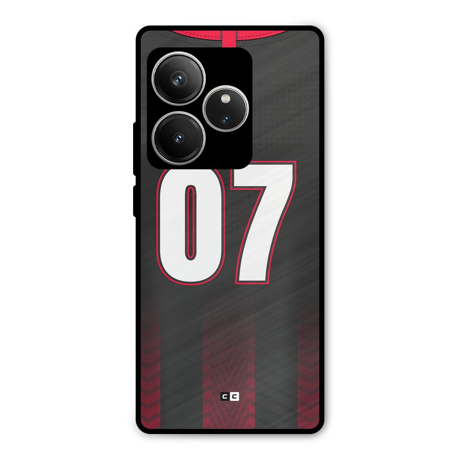 Jersy No 7 Metal Back Case for Realme GT 6