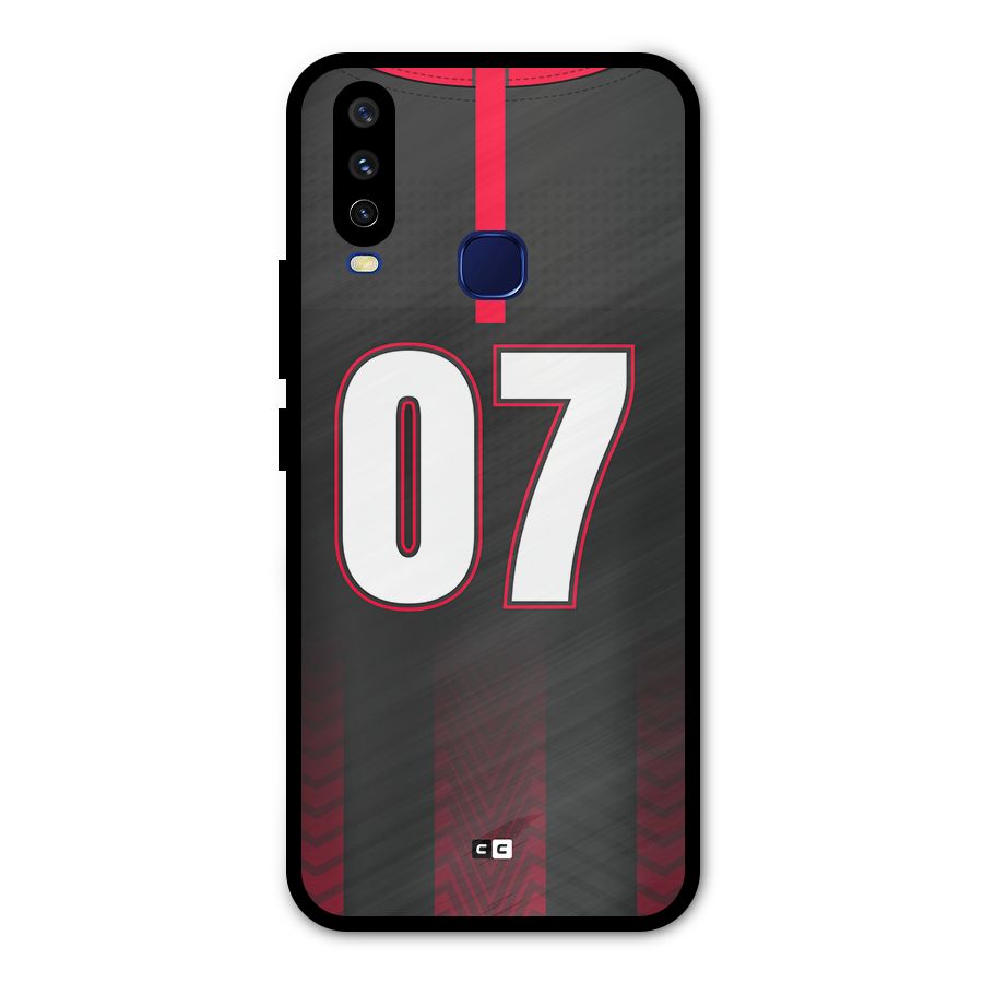 Jersy No 7 Metal Back Case for Vivo V17