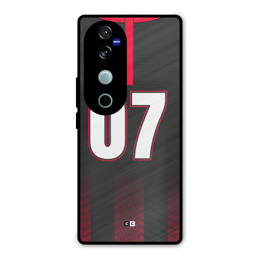 Jersy No 7 Metal Back Case for Vivo V40
