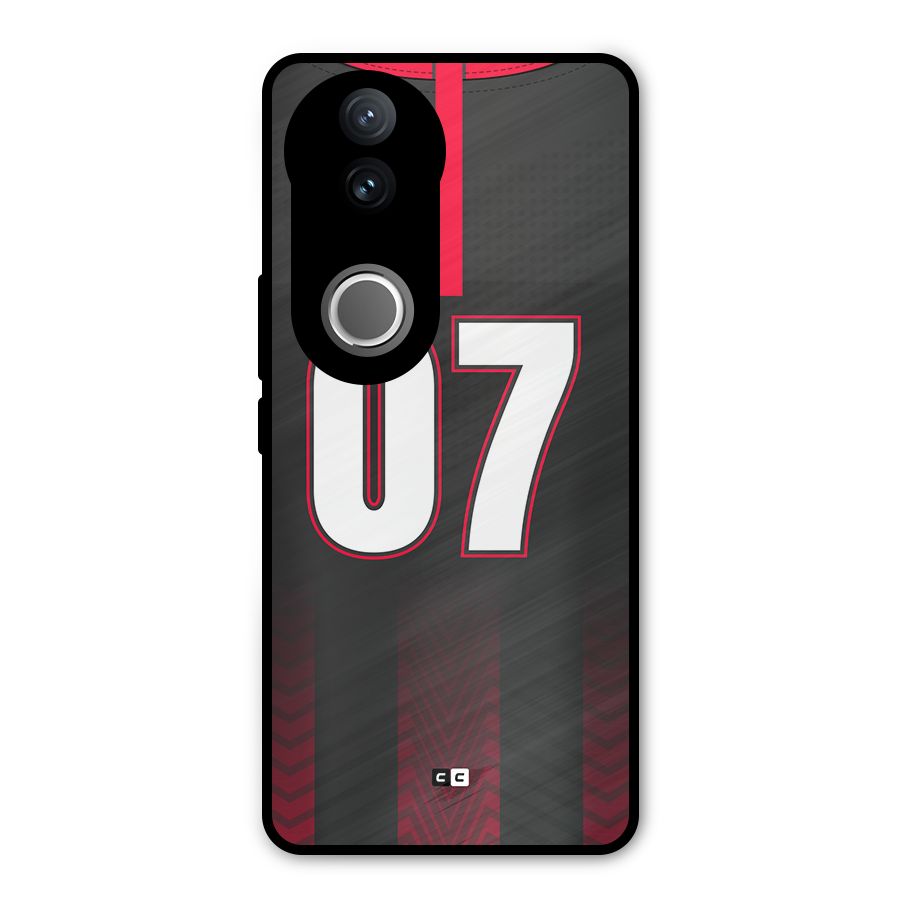 Jersy No 7 Metal Back Case for Vivo V50e