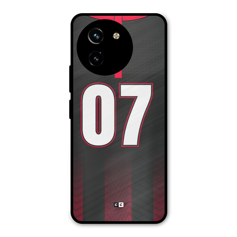 Jersy No 7 Metal Back Case for Vivo Y200i