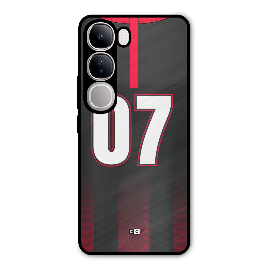 Jersy No 7 Metal Back Case for Vivo Y300