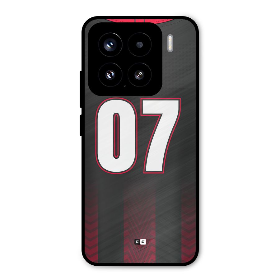 Jersy No 7 Metal Back Case for Xiaomi 15