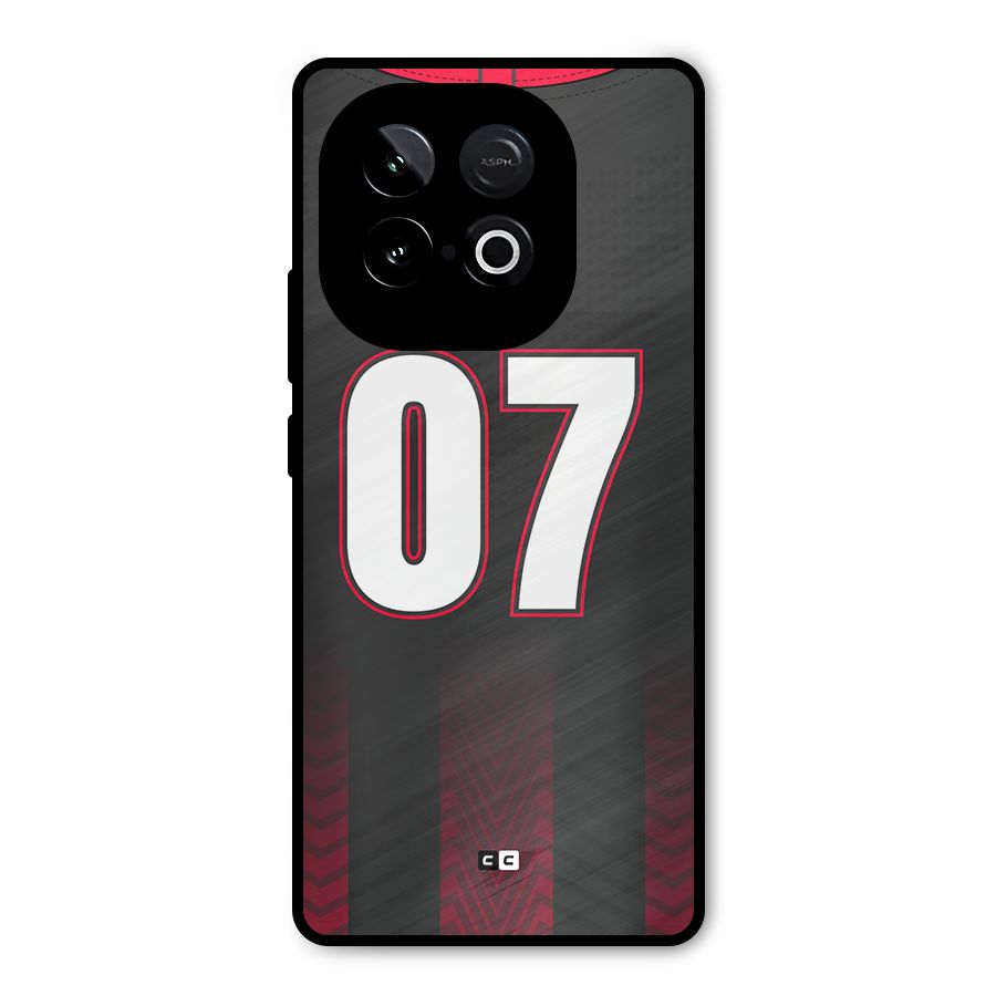 Jersy No 7 Metal Back Case for iQOO Neo 10