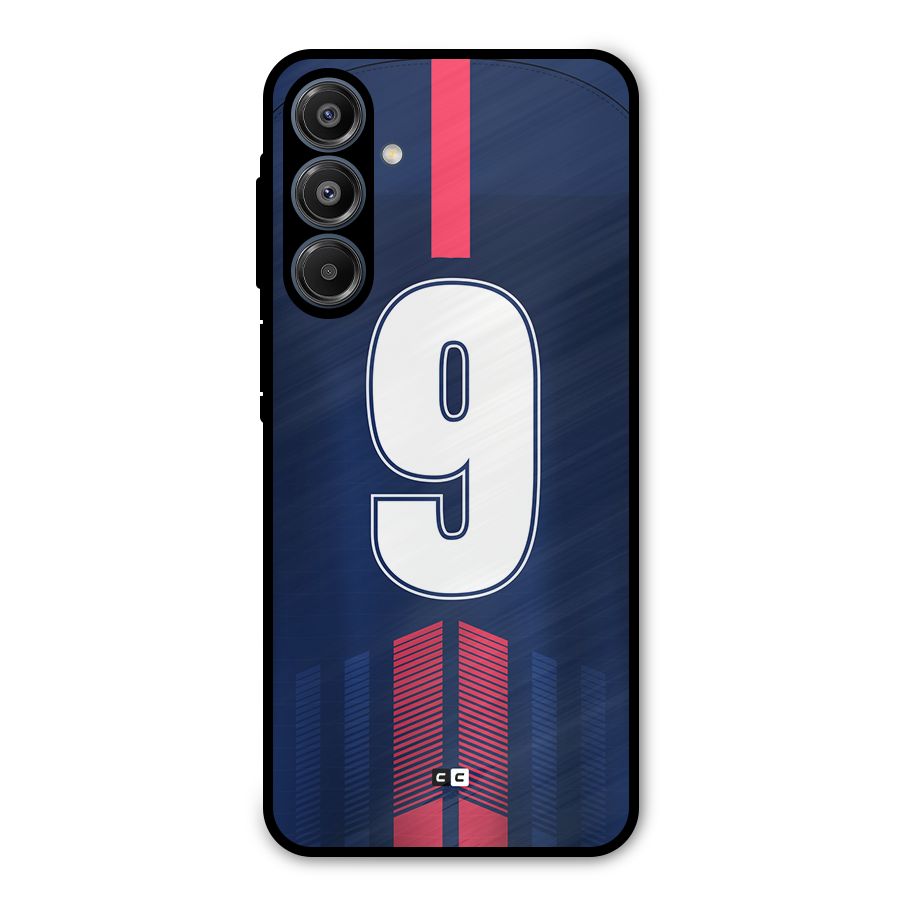 Jersy No 9 Metal Back Case for Galaxy A16 5G