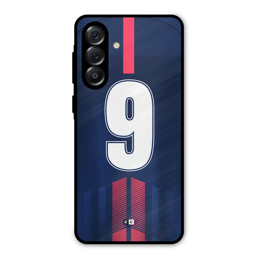 Jersy No 9 Metal Back Case for Galaxy A36