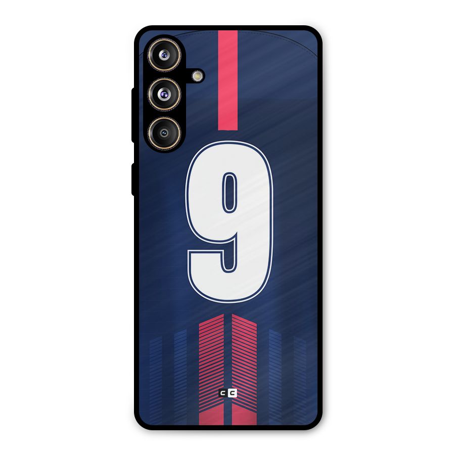 Jersy No 9 Metal Back Case for Galaxy F55