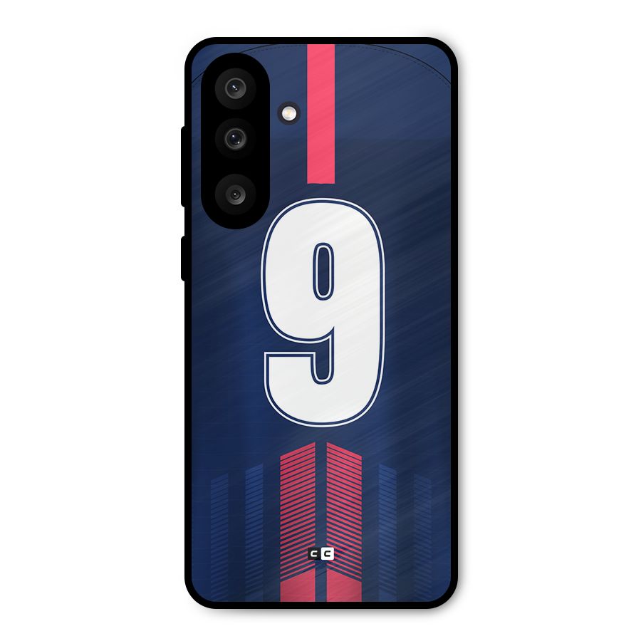 Jersy No 9 Metal Back Case for Galaxy F56
