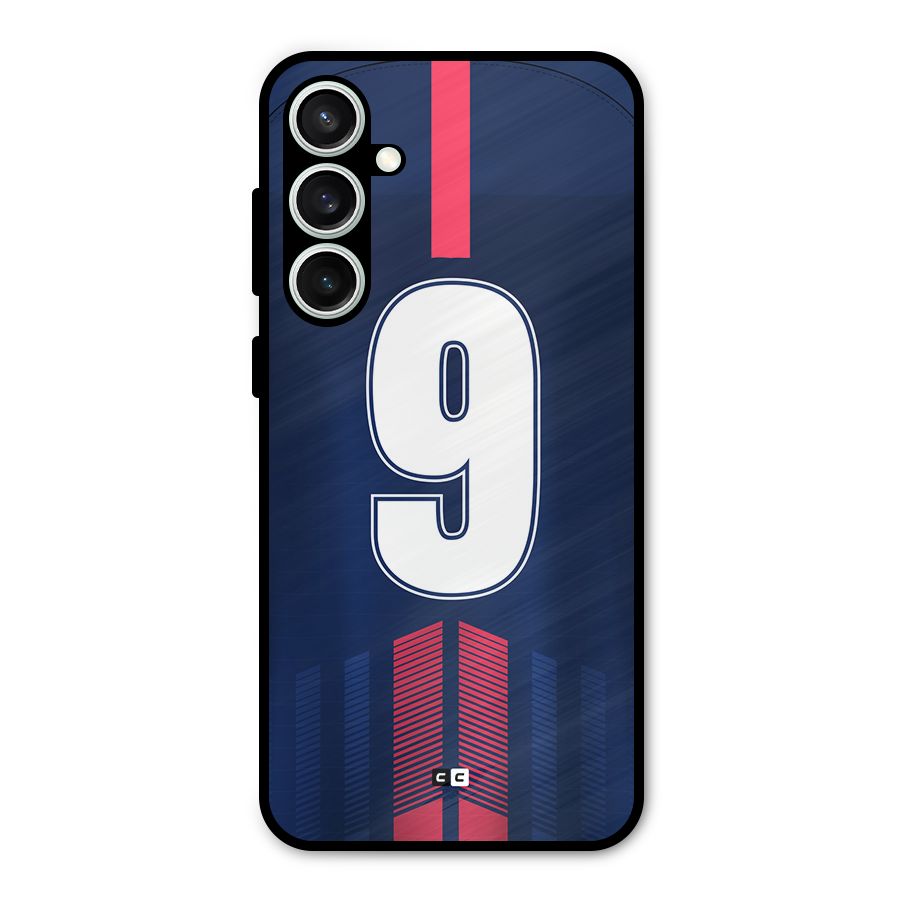 Jersy No 9 Metal Back Case for Galaxy S23 FE
