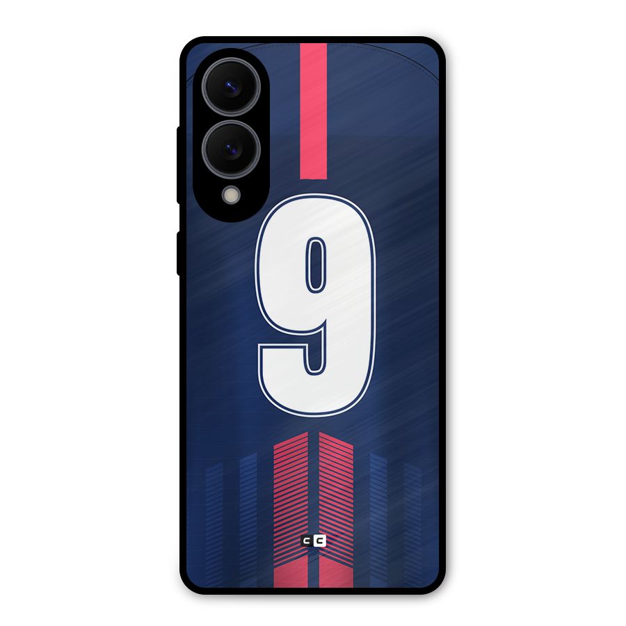 Jersy No 9 Metal Back Case for Galaxy S25 Edge