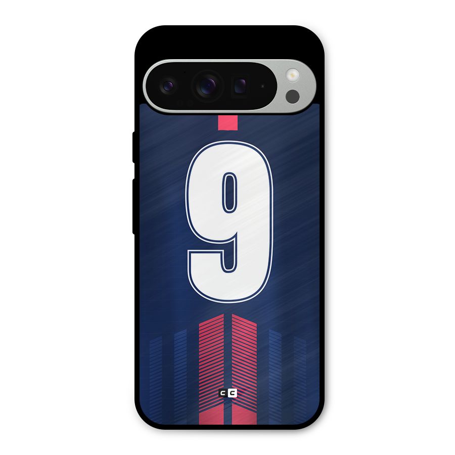 Jersy No 9 Metal Back Case for Google Pixel 9 Pro XL