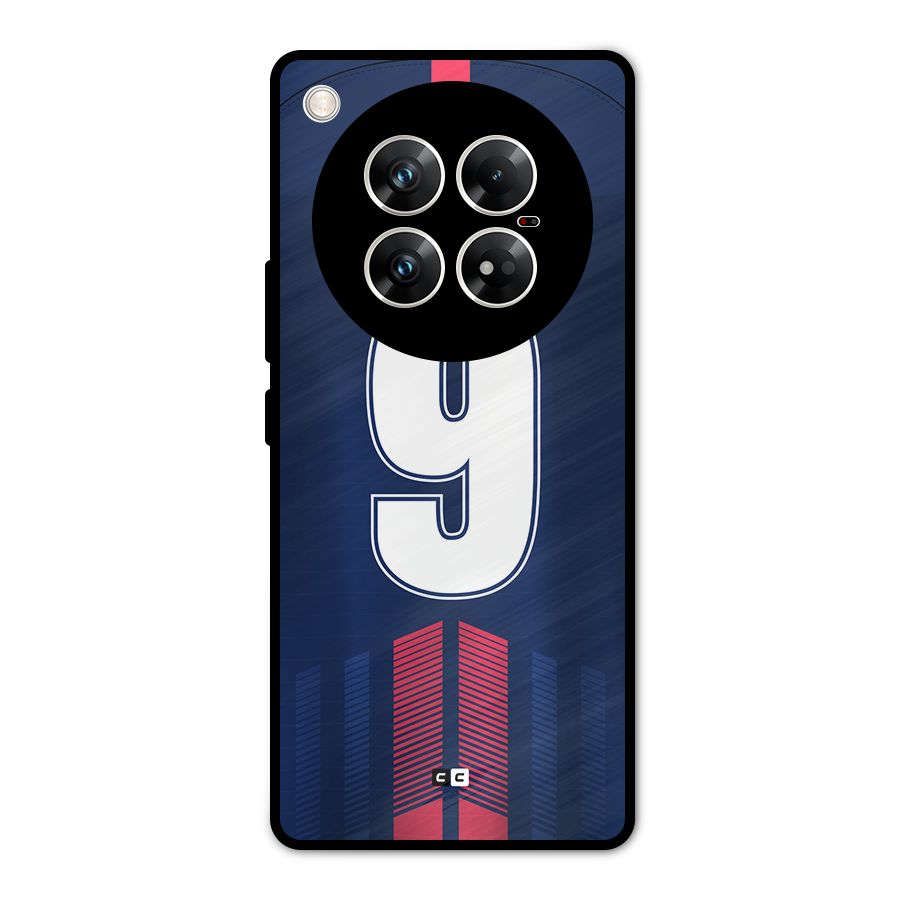 Jersy No 9 Metal Back Case for Infinix Zero 40 5G