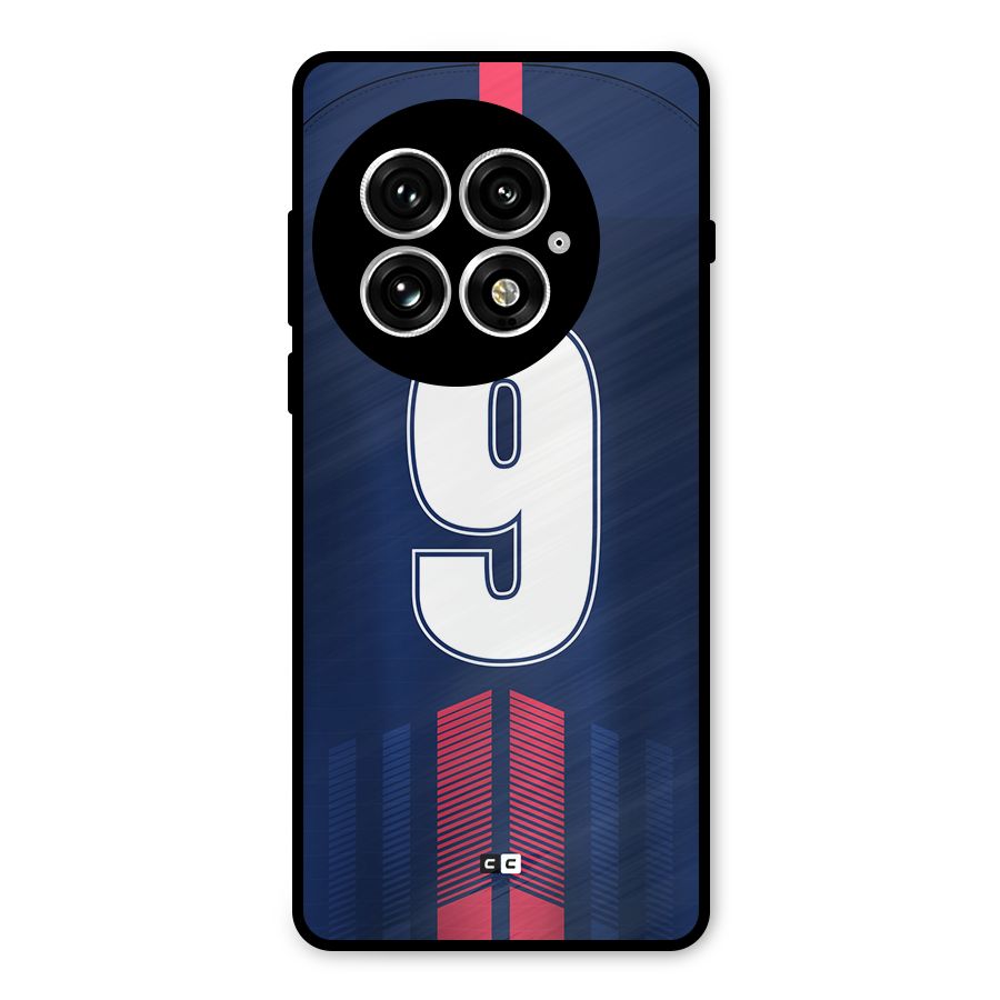 Jersy No 9 Metal Back Case for OnePlus 13