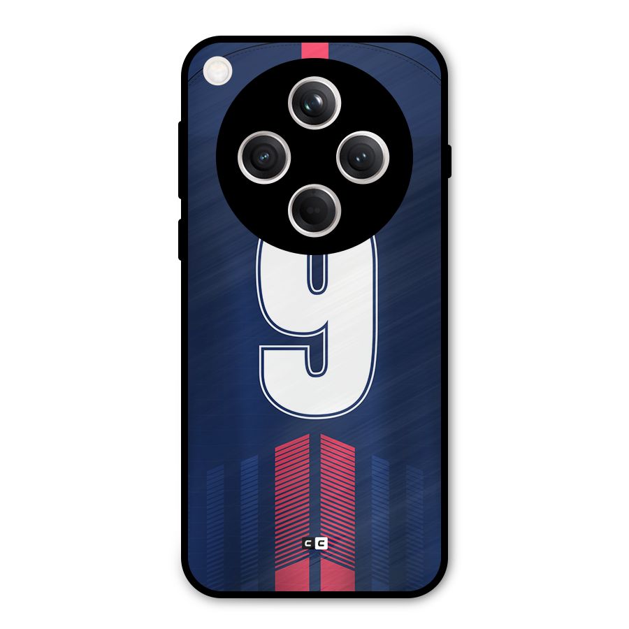 Jersy No 9 Metal Back Case for Oppo Find X8