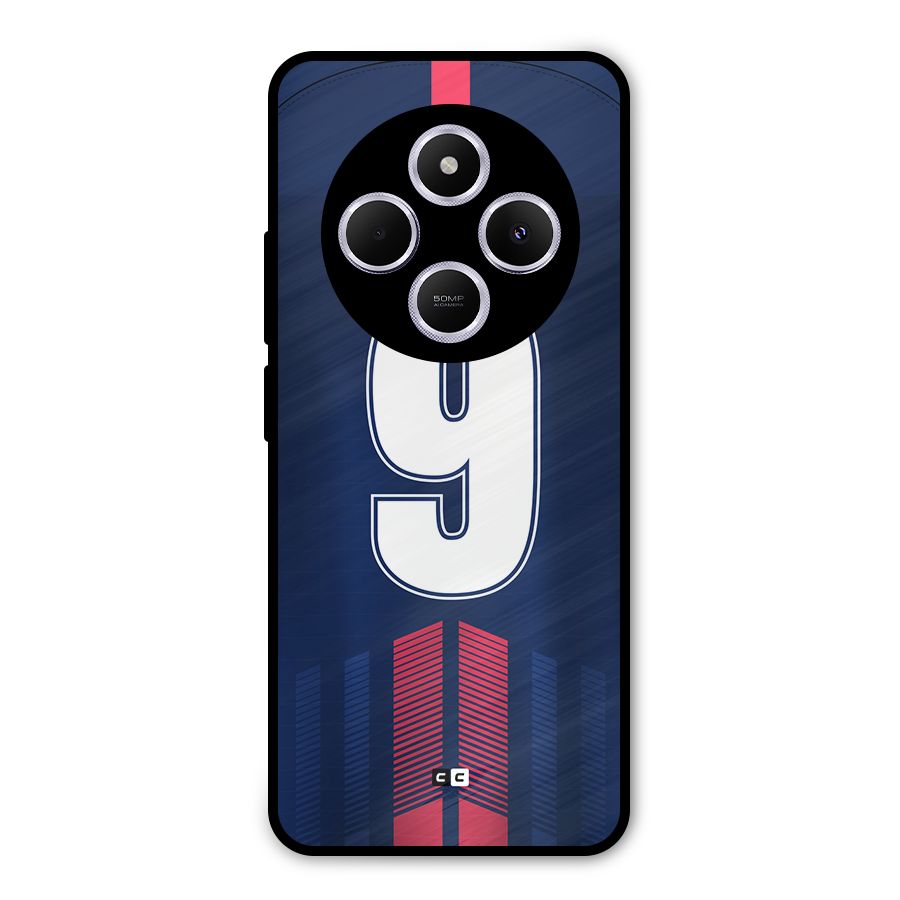 Jersy No 9 Metal Back Case for Poco C75 5G