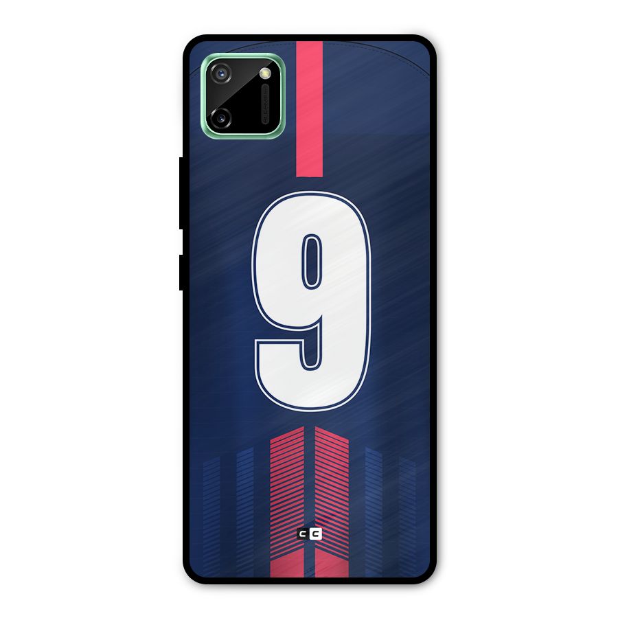 Jersy No 9 Metal Back Case for Realme C11