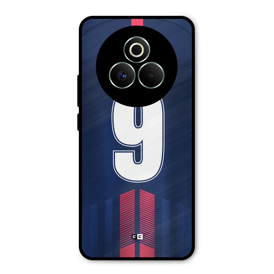 Jersy No 9 Metal Back Case for Realme P3 Pro